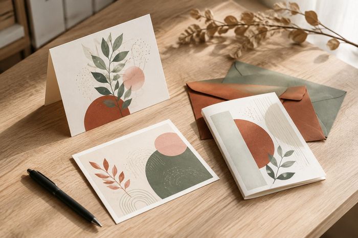 Cartes de vœux, impression KOOPRINTA