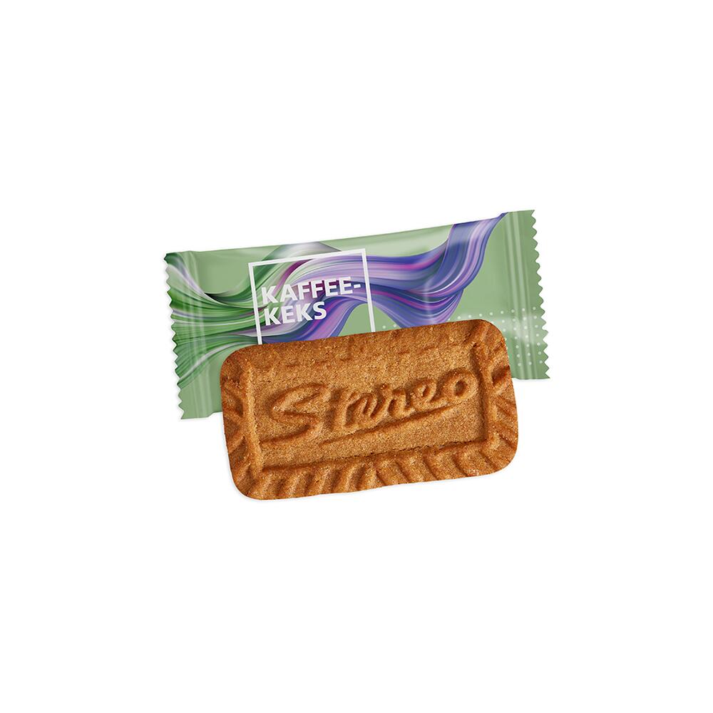 Biscuits au café Stéréo personnalisés, impression KOOPRINTA