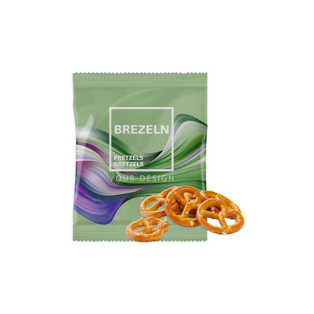 Mini bretzels personnalisés, impression KOOPRINTA