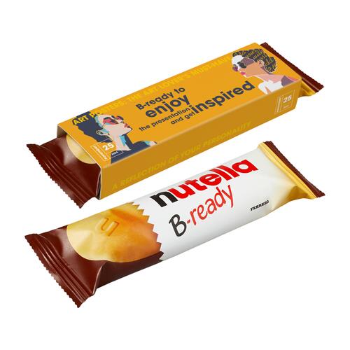 Barre nutella B-ready personnalisée, impression KOOPRINTA
