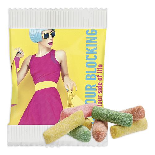 Mini bonbons HITSCHIES personnalisés, impression KOOPRINTA