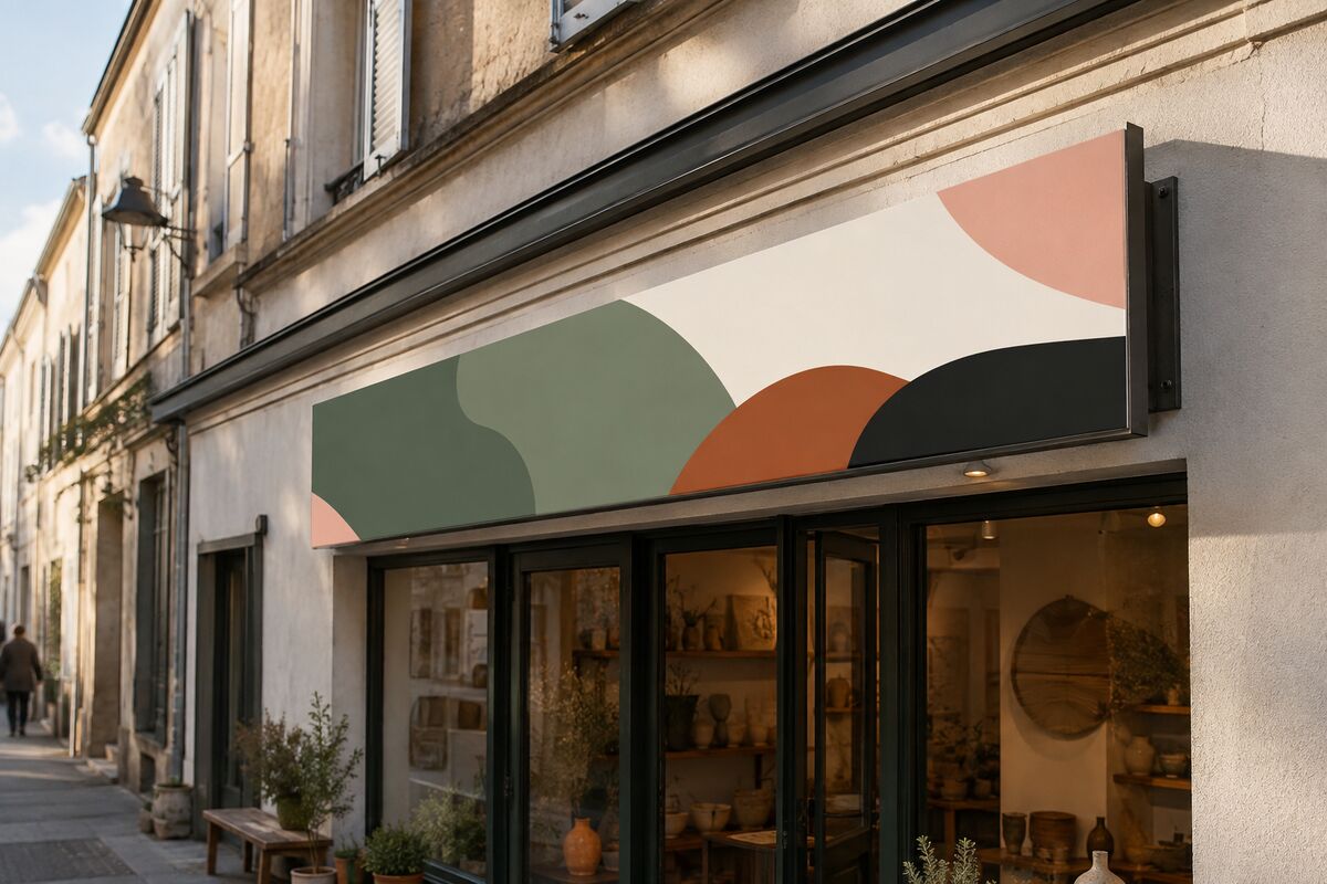 Panneau enseigne imprimé par KOOPRINTA