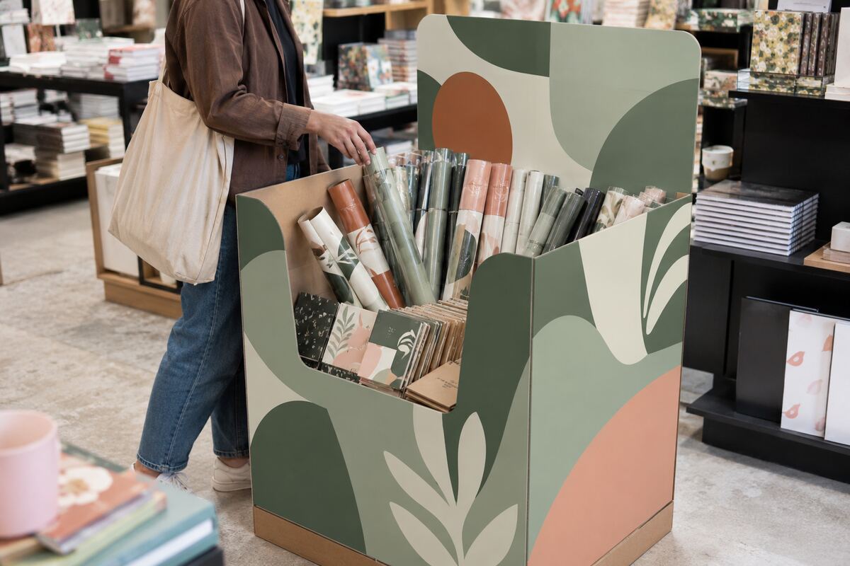 Bac à fouille imprimé en quadrichromie par KOOPRINTA